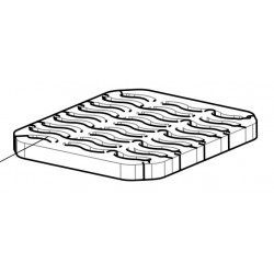 Grille à granulés - Pelletelegance 15-20kW / Octoplus 10-15,5kW / Pellettop 15kW